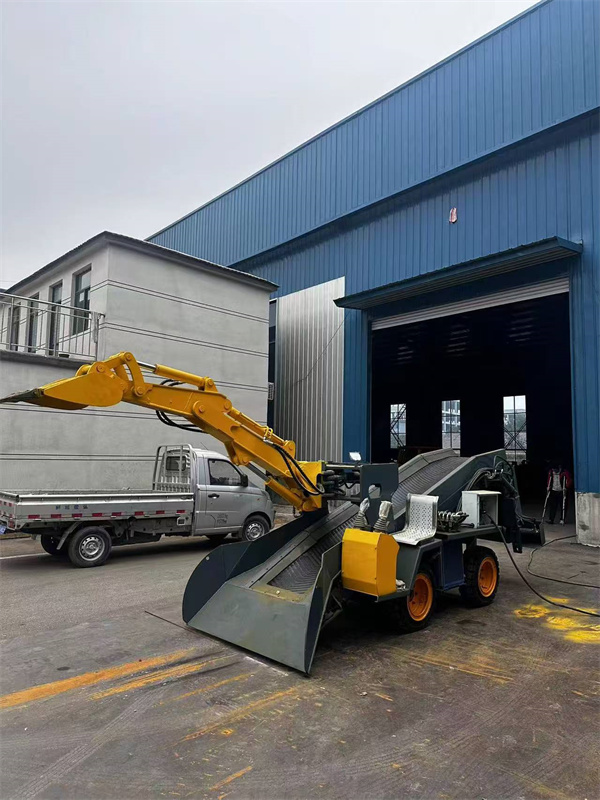 輪胎式皮帶式挖掘式裝載機