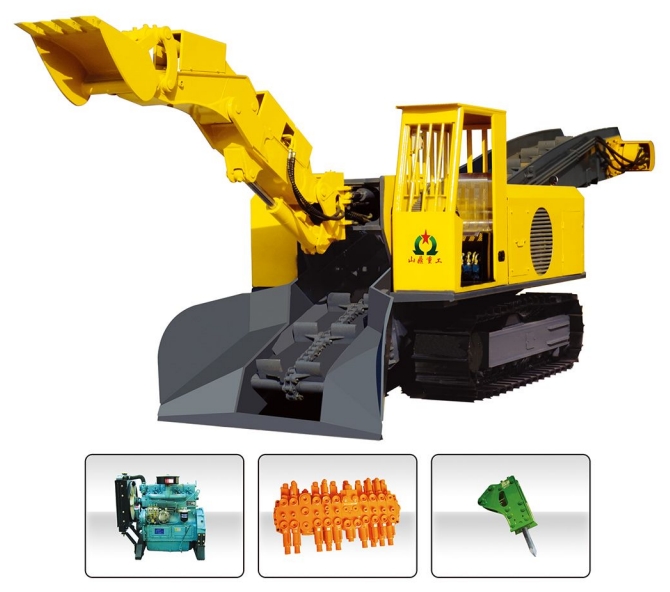 ZWY-150/55L挖掘式裝載機