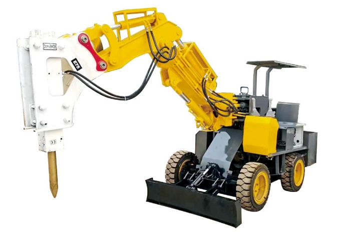 ZWY-75輪胎式巷道掘進破碎機